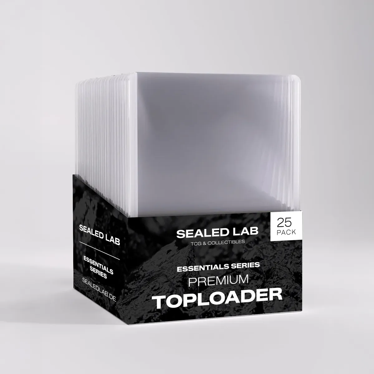 SEALED LAB – Toploader Verpackung
